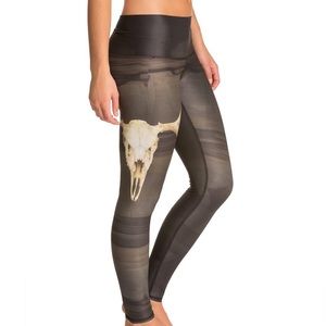Teeki Yoga Pants Leggings Skull